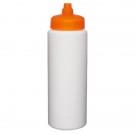 32 oz. HDPE Plastic Water Bottles with Quick Shot Lid