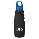 24 Oz. Matte Finish Crest Carabiner Sports Bottle
