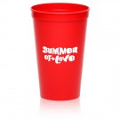 22 oz Plastic Stadium Cup