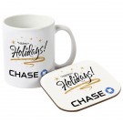 Mug & Hard Coaster Gift Set