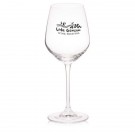 13 oz. Lead Free Crystal Customized Wine Glasses