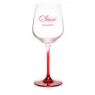 13 oz. Lead Free Crystal Customized Wine Glasses