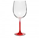 19 oz. ARC Cachet White Custom Etched Wine Glasses