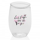 16 oz. Plastic Stemless Wine Glasses