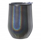 12 oz. Iridescent Stemless Wine Glass with Lid