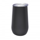 9 oz. Stemless Flute Wine Glass with Lid