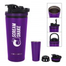 26 Oz. Stainless Steel Shaker Bottle