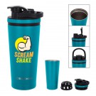 26 Oz. Stainless Steel Shaker Bottle