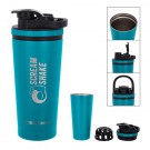 26 Oz. Stainless Steel Shaker Bottle