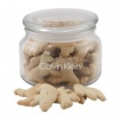 Animal Crackers in a Glass Jar with Lid