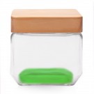 27 oz. Glass Candy Jars with Wooden Lid