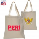 100% USA-Made 10 oz Cotton Canvas Tote Bag (13.5