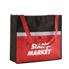 Corridor Non-Woven Tote Bag with Snap Pocket