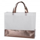 Flair Metallic Accent Non-Woven Tote Bag