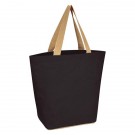 Marketplace Jute Tote Bag