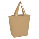 Marketplace Jute Tote Bag