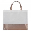 Flair Metallic Accent Non-Woven Tote Bag