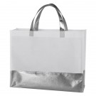 Flair Metallic Accent Non-Woven Tote Bag