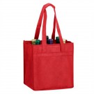 Wine Tote - 6 Bottle Bag - Screen Print