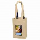 Wine Tote - 2 Bottle Bag in CMYK - Color Evolution