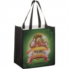 PET Non-Woven Grocery Tote Bags in CMYK - Sublimated