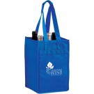 Wine Tote - 4 Bottle Bag in CMYK - Color Evolution