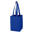 Non-Woven 4 Bottle Wine Tote Bag