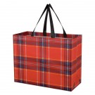 Soho Tartan Laminated Non-Woven Shopper Bag