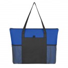 Non-Woven Voyager Zippered Tote Bag