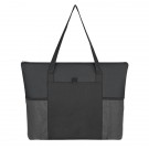 Non-Woven Voyager Zippered Tote Bag