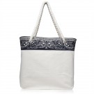 Paisley Pattern Canvas Tote Bags