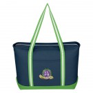 Large Cotton Canvas Admiral Tote Bag