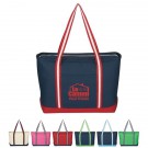 Large Cotton Canvas Admiral Tote Bag