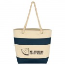 Cruising Tote Bag With Rope Handles