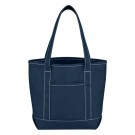 Small Cotton Canvas Yacht Tote Bag