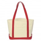 Heavy Cotton Canvas Boat Tote Bag