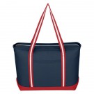 Large Cotton Canvas Admiral Tote Bag