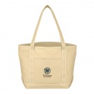 Medium Cotton Canvas Yacht Tote Bag