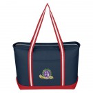 Large Cotton Canvas Admiral Tote Bag