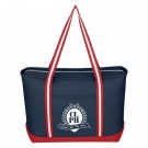 Large Cotton Canvas Admiral Tote Bag