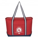 Large Cotton Canvas Admiral Tote Bag