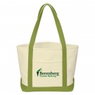 Heavy Cotton Canvas Boat Tote Bag