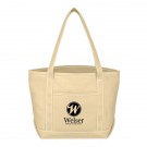 Medium Cotton Canvas Yacht Tote Bag