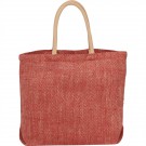 Herringbone Jute Tote