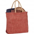 Herringbone Jute Tote