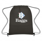 Wave Design Non-Woven Drawstring Bag