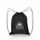 Mesh Accent Drawstring Backpacks