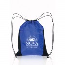 Mesh Accent Drawstring Backpacks