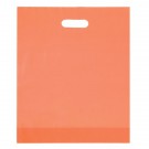 Frosted Plastic Die Cut Bag - Flexo Ink