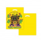 Halloween Plastic Die Cut/Yellow - Haunted House